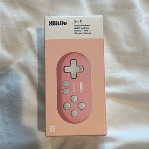 8BitDo Zero 2 Pink Wireless Gamepad